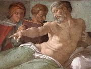 Michelangelo Buonarroti Punishment of Haman oil painting on canvas